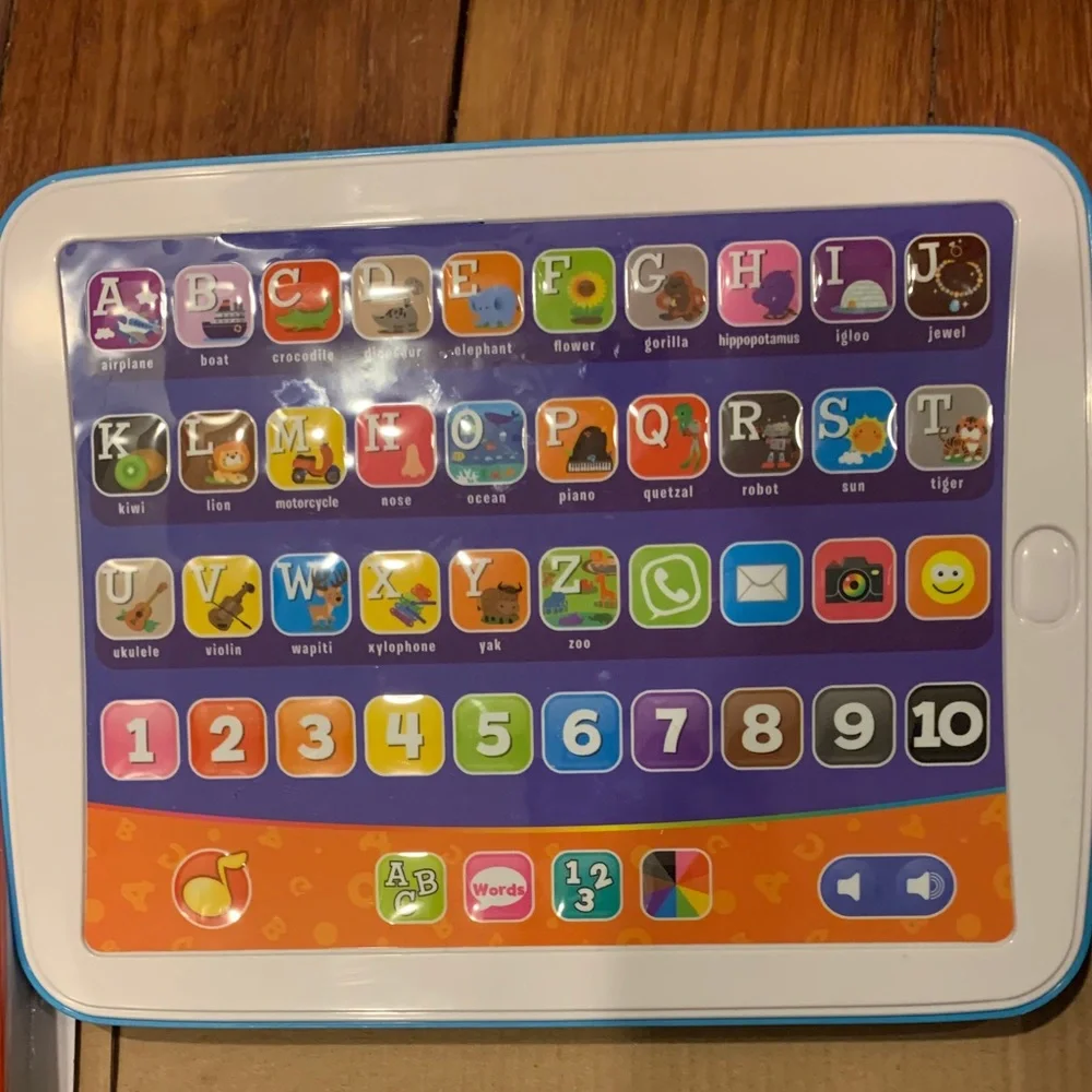 Toddler learning tablet